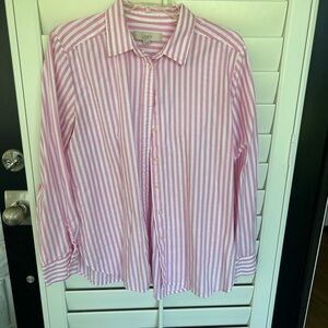 Pink stripe top
